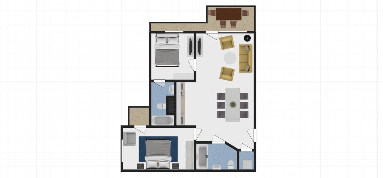 Apartello Modern Apartment - Garden Of Eden 圣弗拉斯 外观 照片